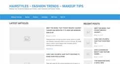 Desktop Screenshot of makeupandbeautycare.com